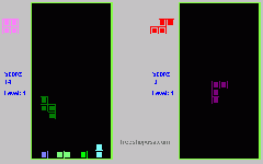 Duet Tetris Game